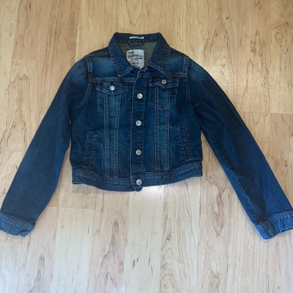 Ruum girl denim jacket size 12 excellent condition